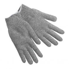 MCR SAFETY 9506LM, LARGE 100% COTTON HEAVYWEIGHT NATURAL STR. GLOVE